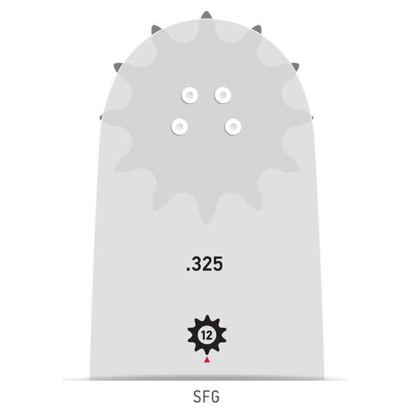 Oregon 163SFGD025 16" AdvanceCut Guide Bar, .325"