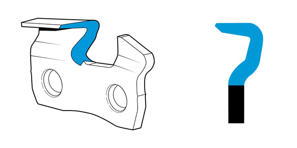Oregon 72RD100U Ripcut Saw Chain 3/8