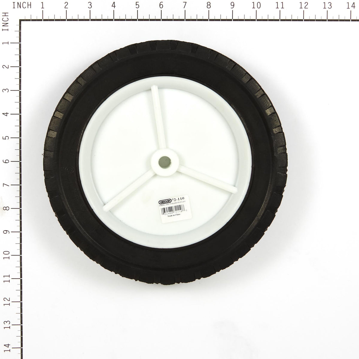 Oregon 72-110 WHEEL 10X175 RIB PLASTIC