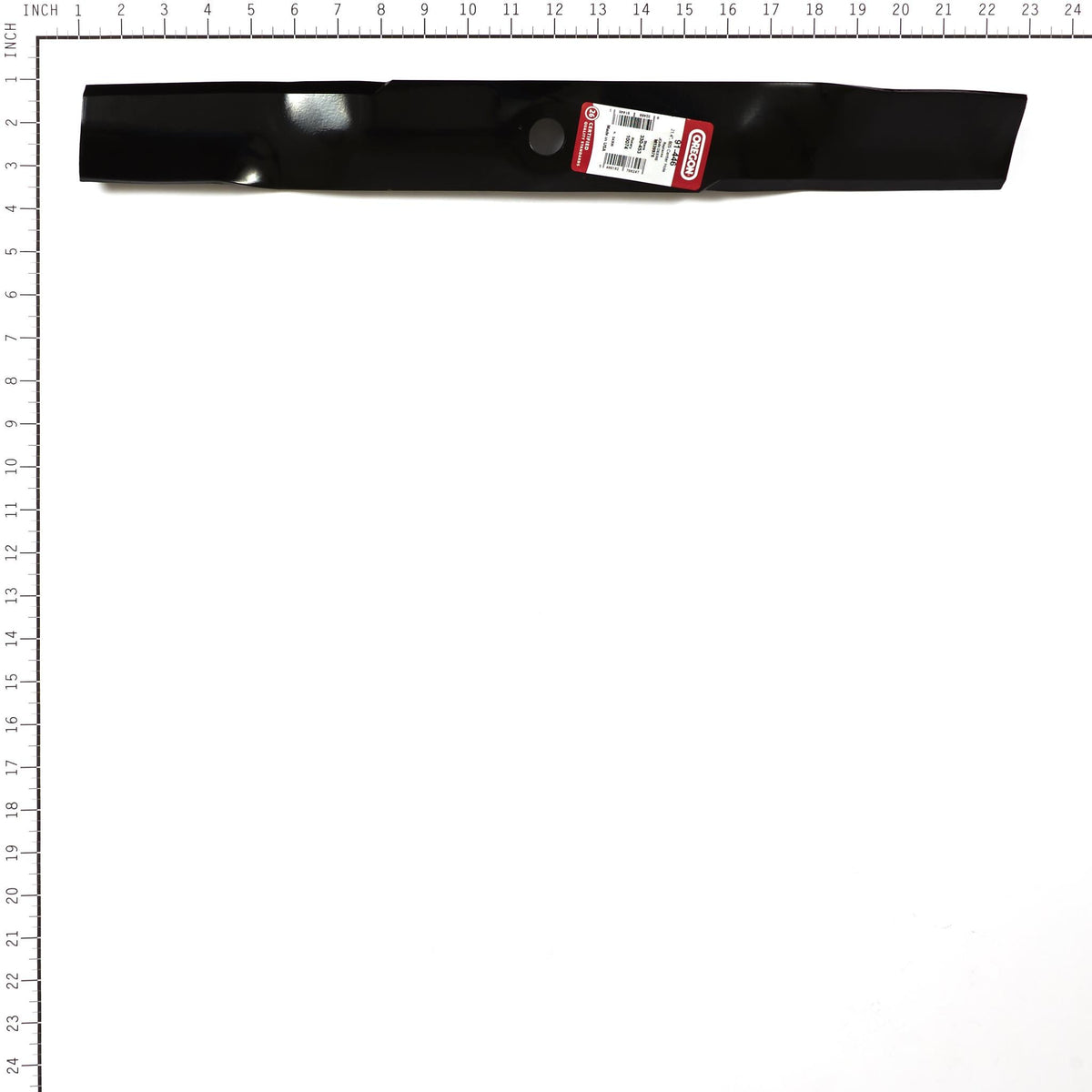Oregon 91-446 Mower Blade, 21-7/16" Compatible w/ John Deere M148613