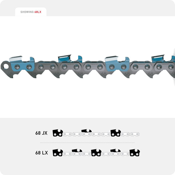 Oregon 68JX100U PowerCut Saw Chain, .404"