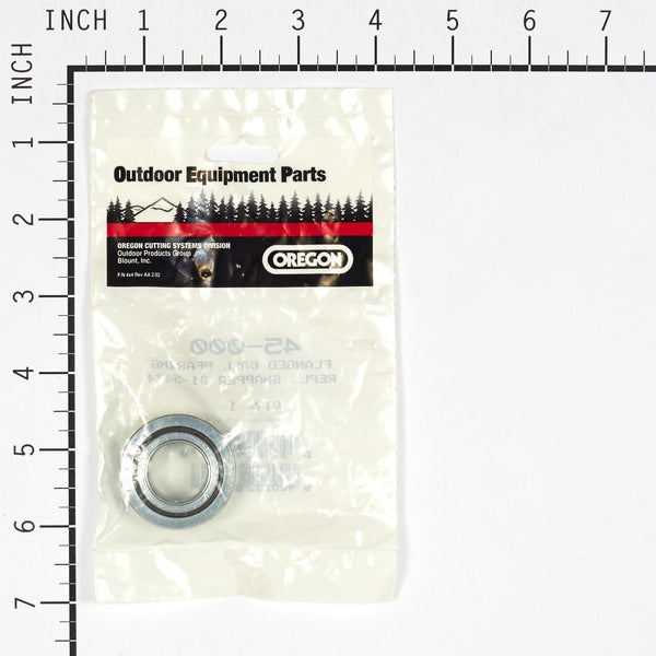 Oregon 45-000 1-3/8" OD x 3/4" ID Flanged Ball Bearing