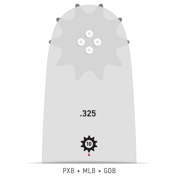 Oregon 130MLBK041 13" Advance cut Guide Bar, 95 Series