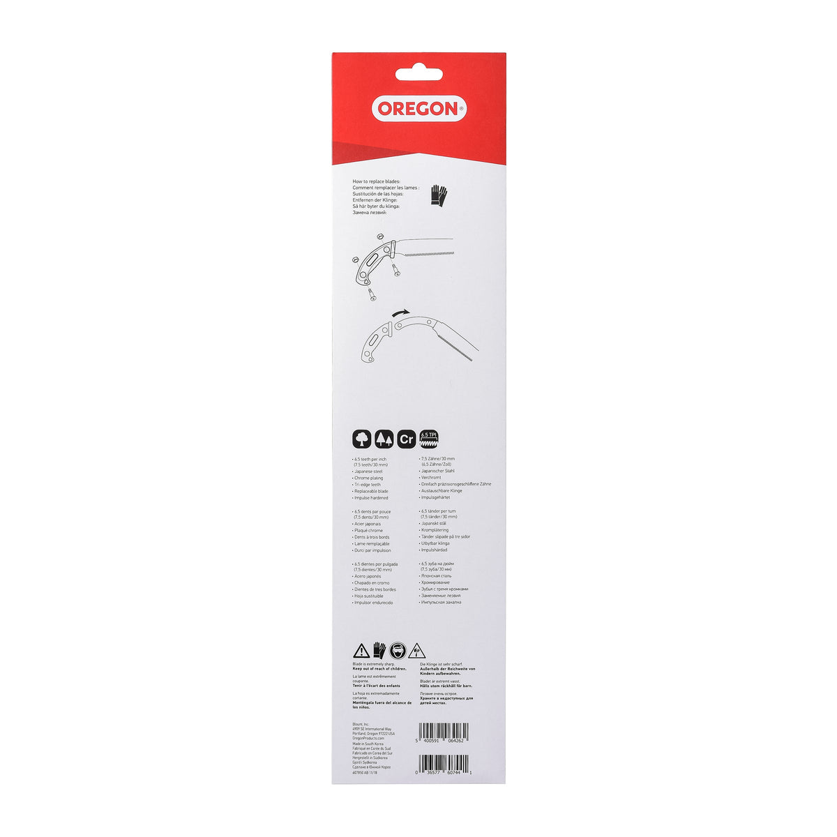 Oregon 600139 CURVED Blade  ARBORIST HAND SA