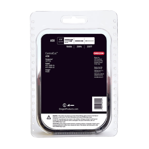 Oregon A58 1/4" Micro Chisel Chain