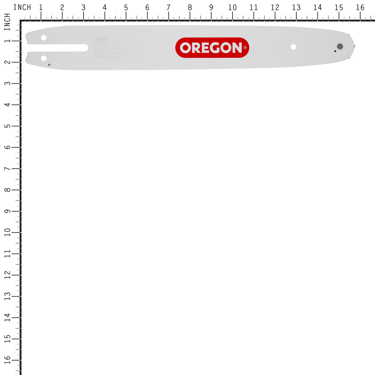 Oregon 144MLEA074 14" Single Rivet Guide Bar for 90 Series