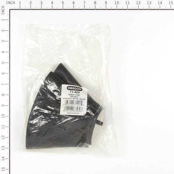 Oregon 71-409 INNERTUBE,20X700-8 STRAIGHT VA