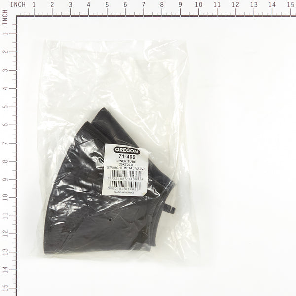 Oregon 71-409 INNERTUBE,20X700-8 STRAIGHT VA