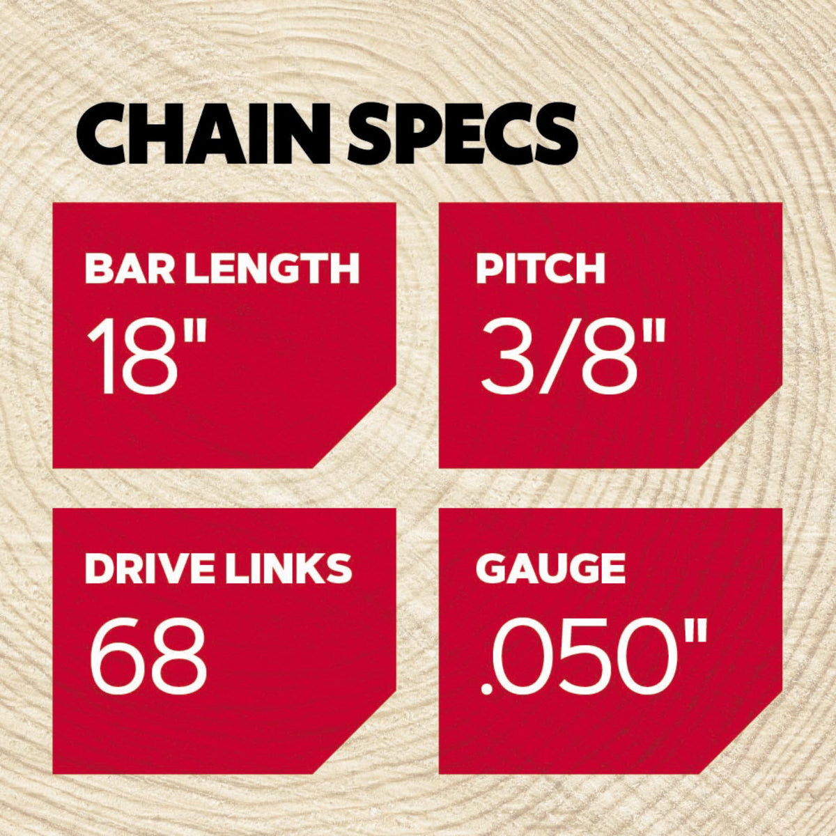 Oregon 72EXL068G PowerCut Saw Chain  3/8