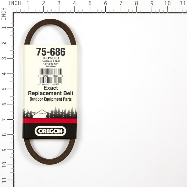 Oregon 75-686 Drive Belt, Compatible w/ Troy Bilt 9245