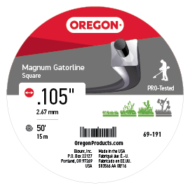 Oregon 69-191 GATORLINE,MAGNUM SQUARE .105 5