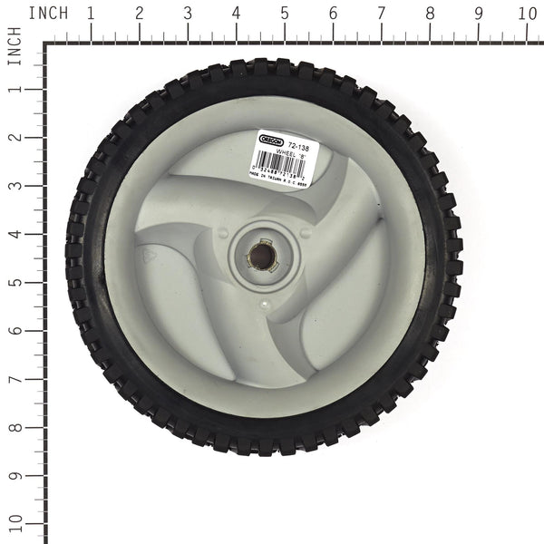 Oregon 72-138 WHEEL,8X1.75 MAG2 RAD3 GRY