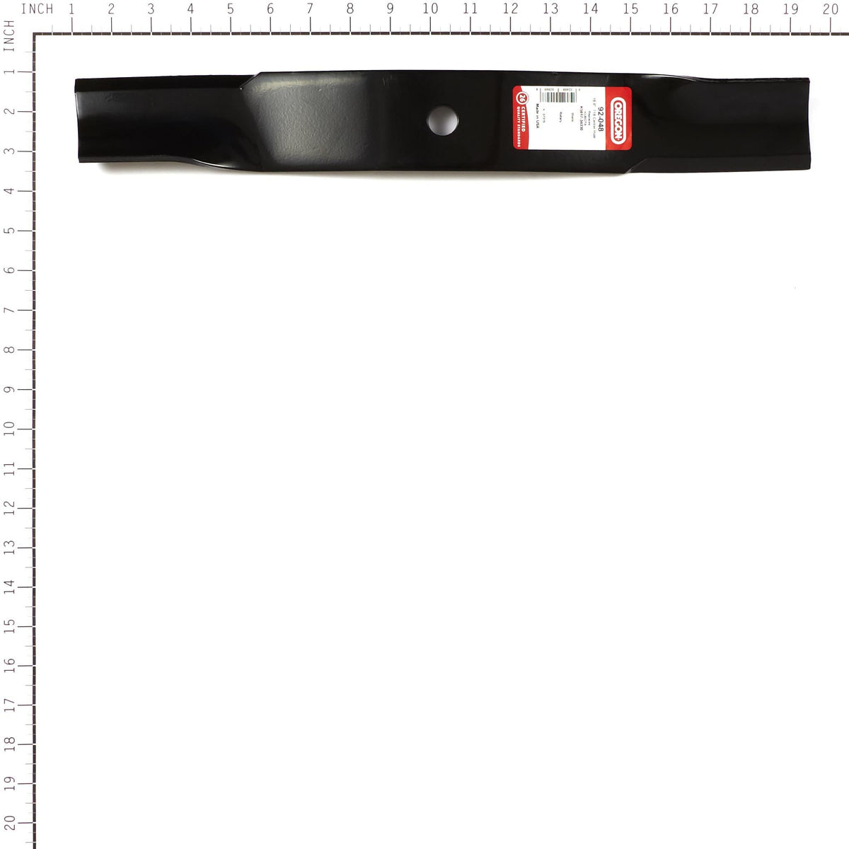 Oregon 92-048 Mower Blade, 18-5/8" Compatible w/ Kubota K5617-34330