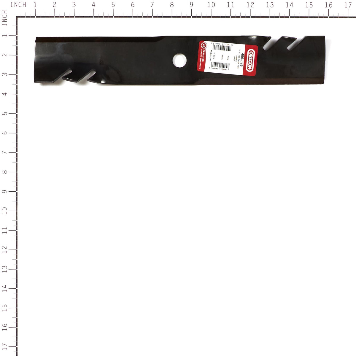 Oregon 496-399 Gator G3 Mower Blade, 14-15/16" Compatible w/ Dixon