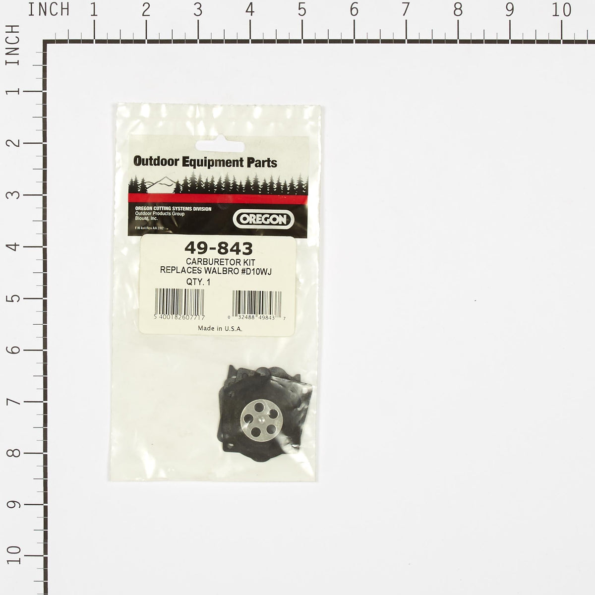 Oregon 49-843 Carburetor Overhaul Kit