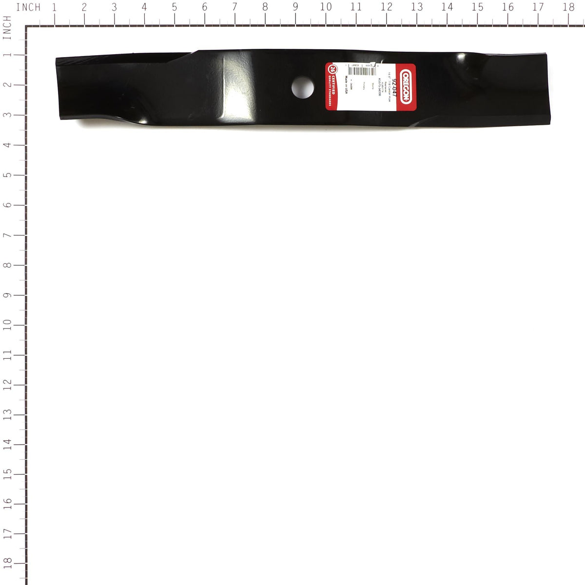 Oregon 92-047 Mower Blade, 16-9/16" Compatible w/ Kubota K5575-34330