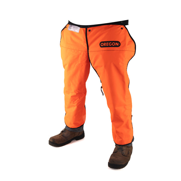 Oregon 564132-36 Apron Chaps, Orange Size 36