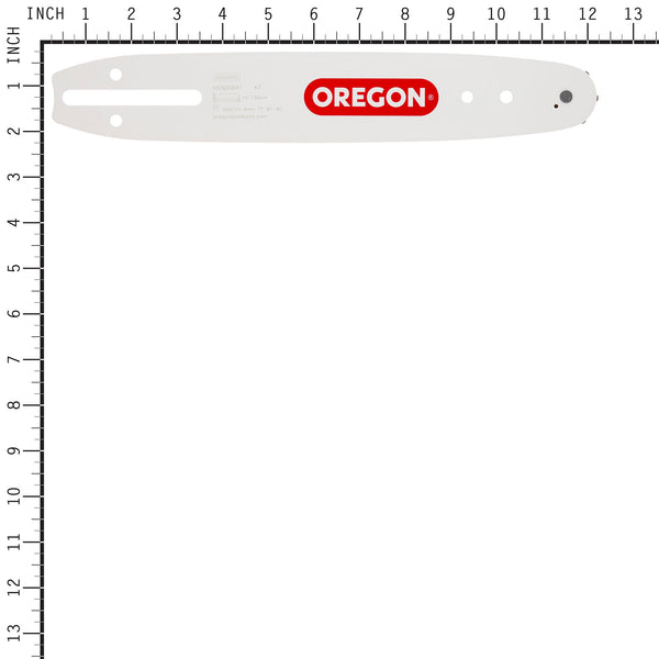 Oregon 100SDEA041 10" Single Rivet Guide Bar, 91 Series
