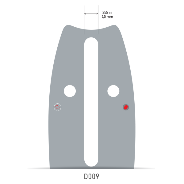 Oregon 328RNDD009 32" PowerCut Guide Bar