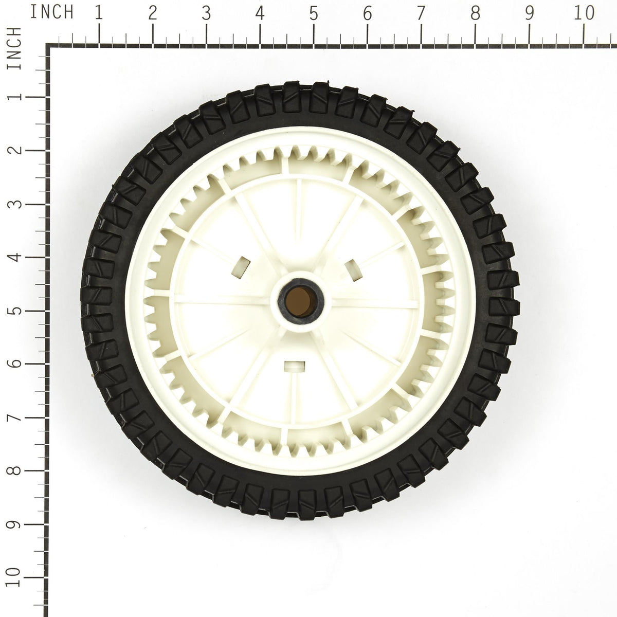 Oregon 72-076 WHEEL,WHITE PLASTIC AYP 180773