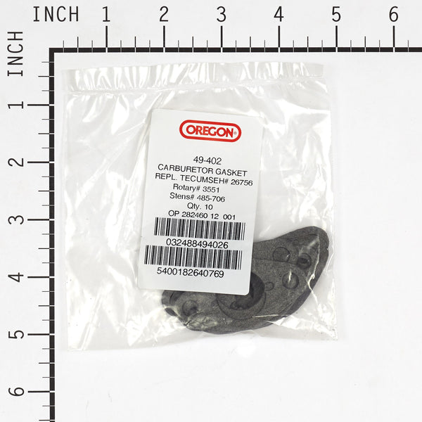 Oregon 49-402 Carburetor Gasket