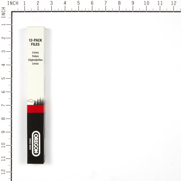 Oregon 70504 12-Pack 5/32 x 8" Round File