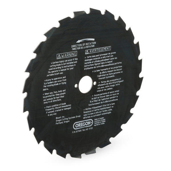 Oregon 41-937 Brush Cutter Blade, 9" 24 Teeth Compatible w/ Maxi Series