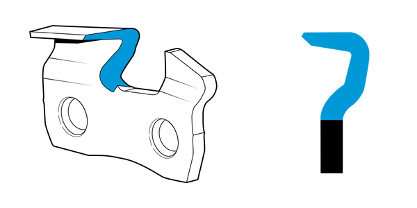 Oregon 75DPX072G VersaCut™ Saw Chain, 72 Drive Links