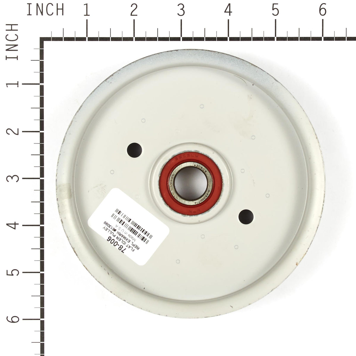 Oregon 78-006 Flat Idler Pulley Compatible w/ Exmark