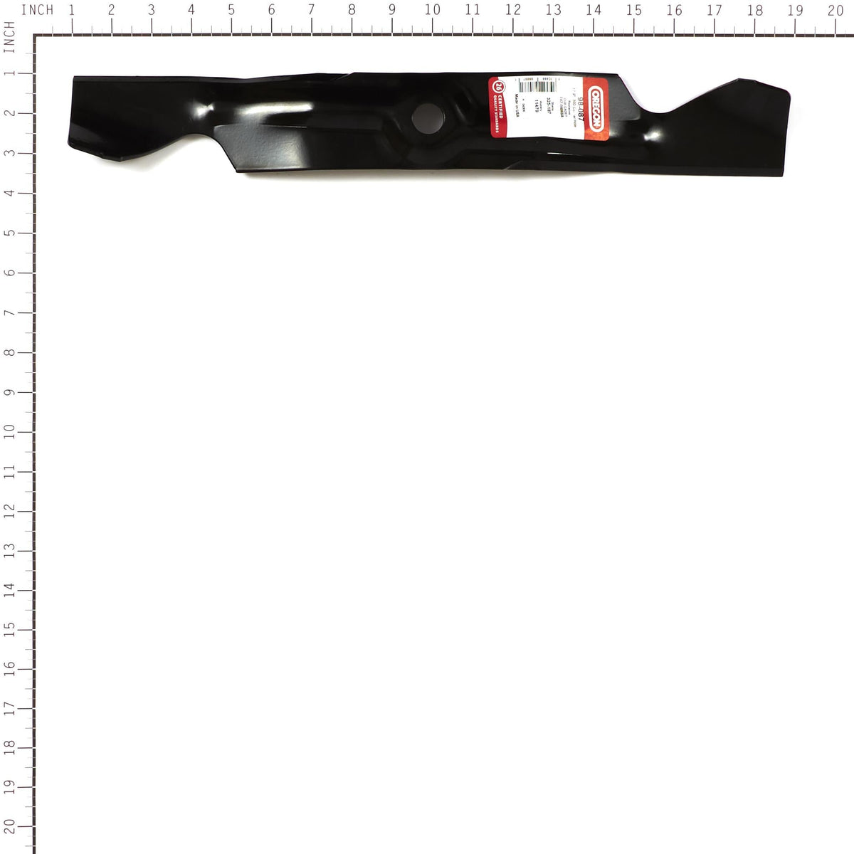 Oregon 98-087 Mower Blade, 17-7/8" Compatible w/ Cub Cadet 759-04047