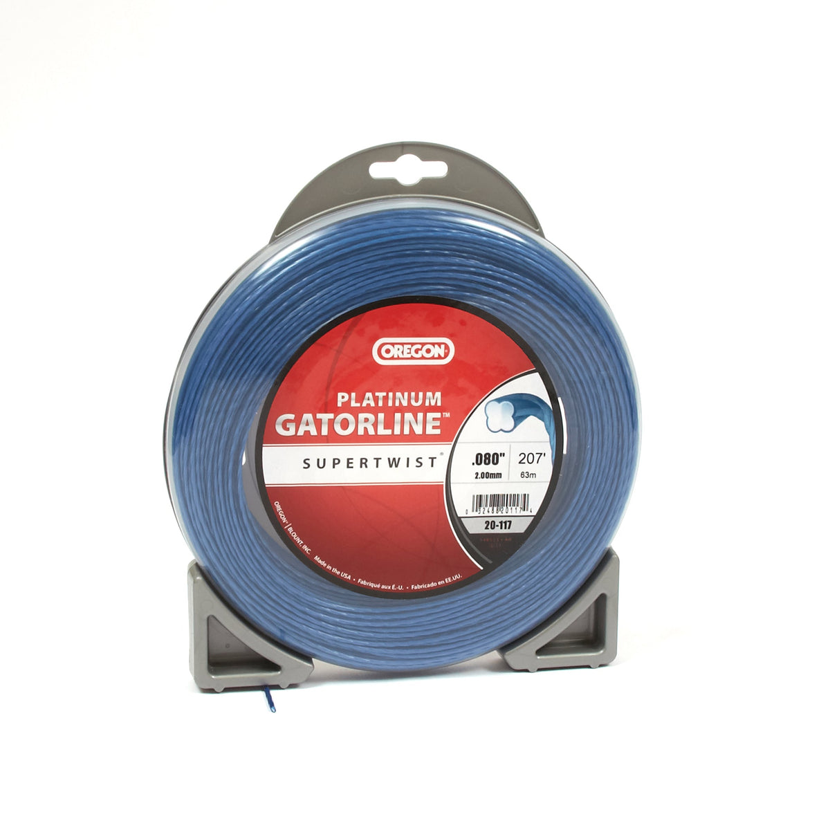 Oregon 20-117 GATORLINE,PLATINUM .080 1/2lb