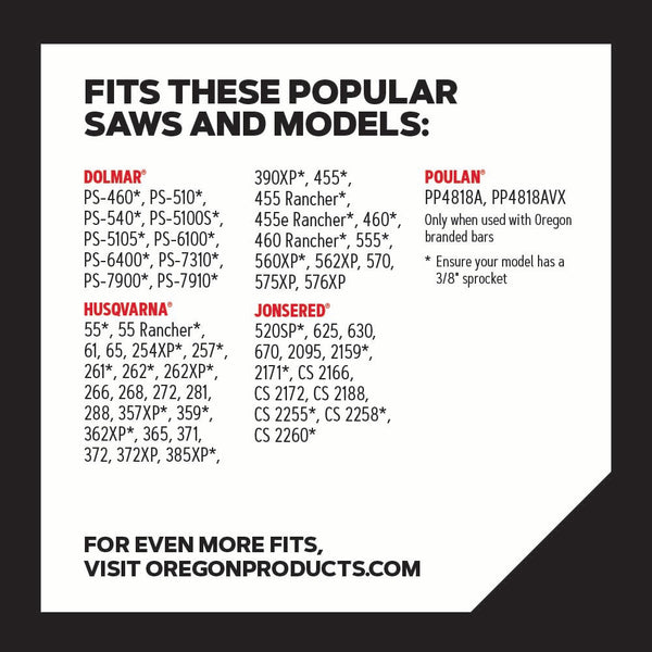 Oregon 72EXL068G POWERCUT SAW CHAIN  3/8 [115]